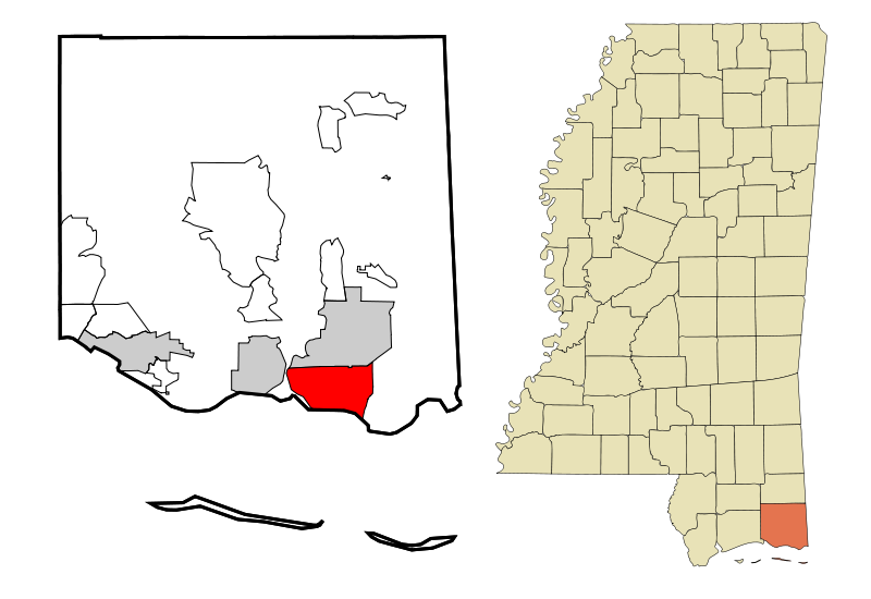 File:Jackson County Mississippi Incorporated and Unincorporated areas Pascagoula Highlighted.svg.png