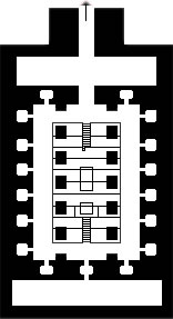 Plan of the Osirion at Abydos