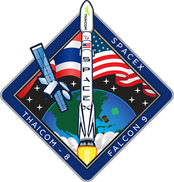 File:Thaicom-8-mission-logo-SpaceX-image-posted-on-SpaceFlight-Insider.png