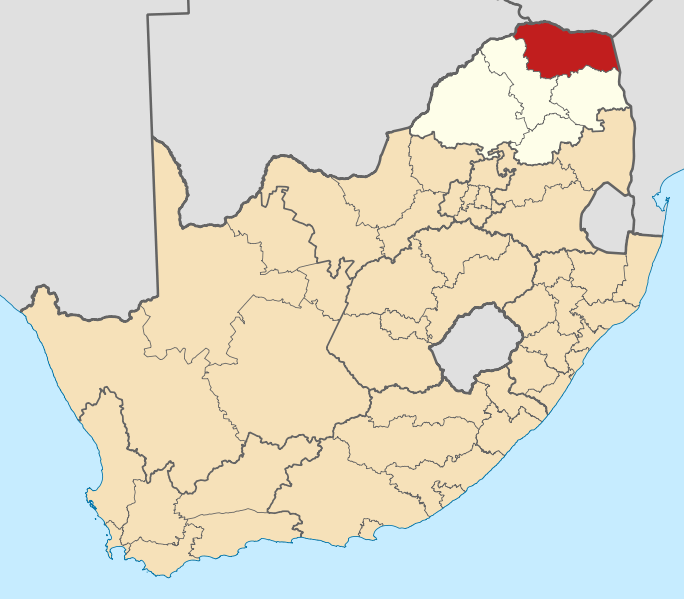 File:Map of South Africa with Vhembe highlighted (2011) svg.png