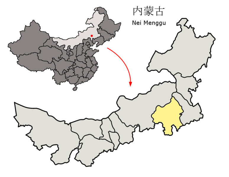 File:Location of Chifeng Prefecture within Inner Mongolia 28China29.png