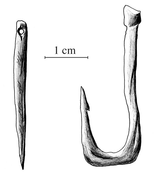 File:551px-Aguja y anzuelo Paleolitico.jpg