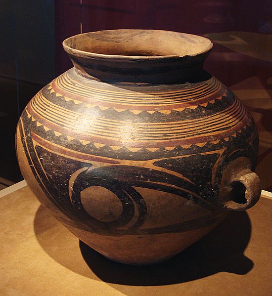 File:CMOC Treasures of Ancient China exhibit - painted jar.jpg
