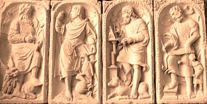 File:Quattro Evangelists in Mont Saint-Michel.jpg