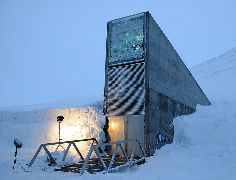 File:785px-Svalbard Global Seed Vault main entrance 1.jpg