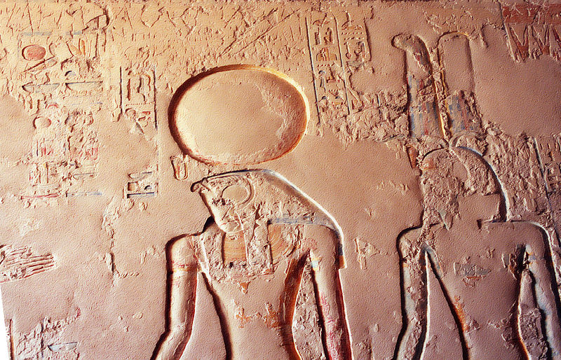 File:800px-Horus and Amon - Ramses IV tomb.jpg