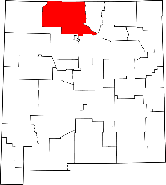 File:Map of New Mexico highlighting Rio Arriba County svg.png