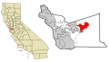 Alameda County California Incorporated and Unincorporated areas Livermore Highlighted svg.png