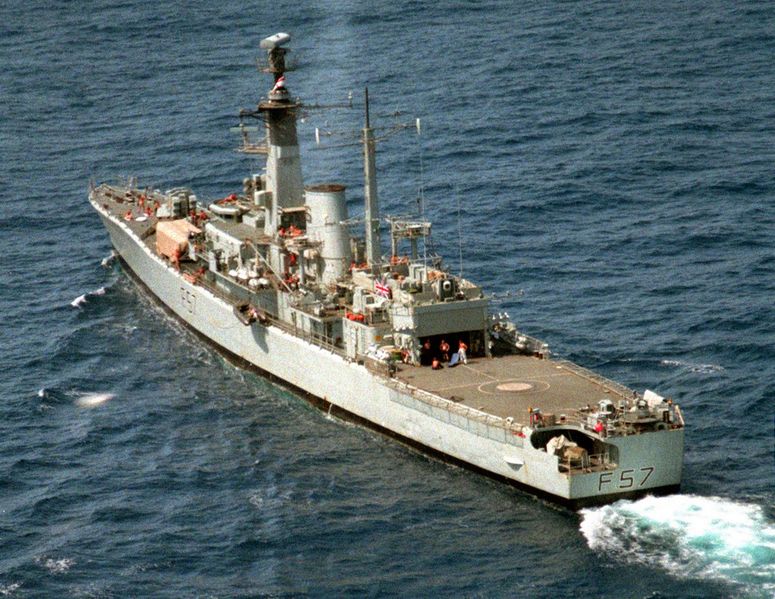 File:HMS Andromeda (F57) underway off Liberia 1990.JPEG