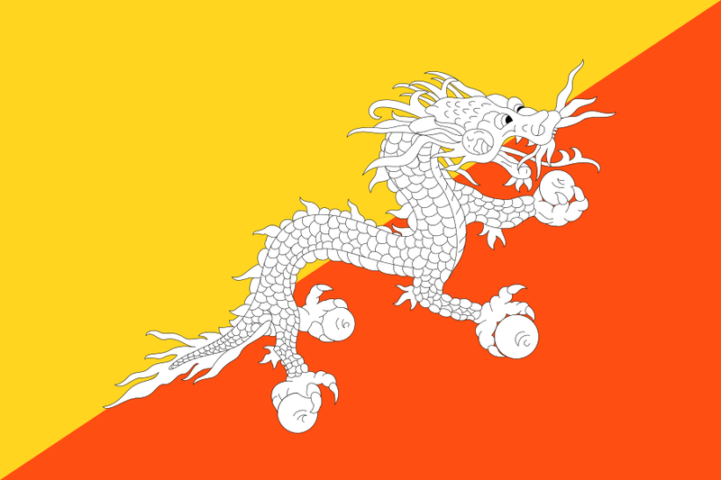 File:Flag of Bhutan svg.png