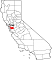 Map of California highlighting Alameda County svg.png