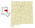 Los Alamos County New Mexico Incorporated and Unincorporated areas Los Alamos Highlighted svg.png