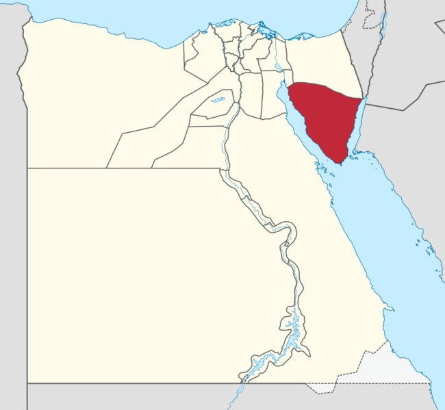 File:South Sinai in Egypt svg.png