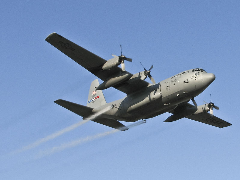 File:Chemtrail c-130 spraying.jpg