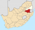 Map of South Africa with Gert Sibande highlighted (2011) svg.png