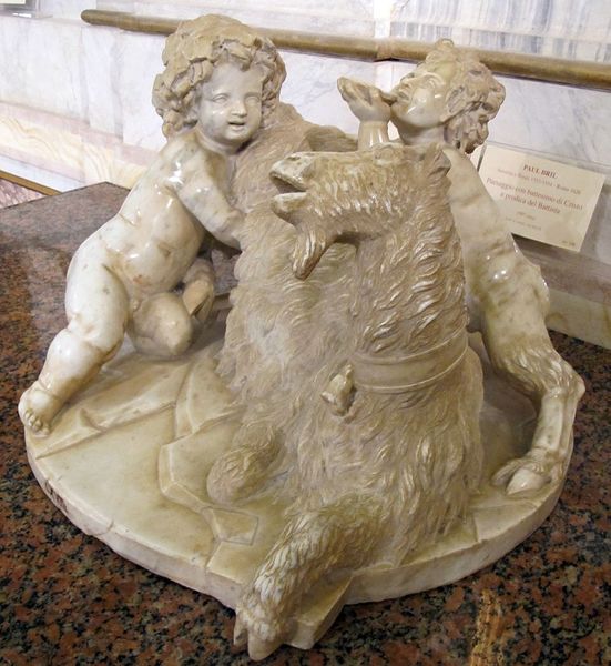 File:Gian lorenzo bernini, giove e un faunetto allattati dalla capra amaltea, 1609-15 ca. 02.JPG